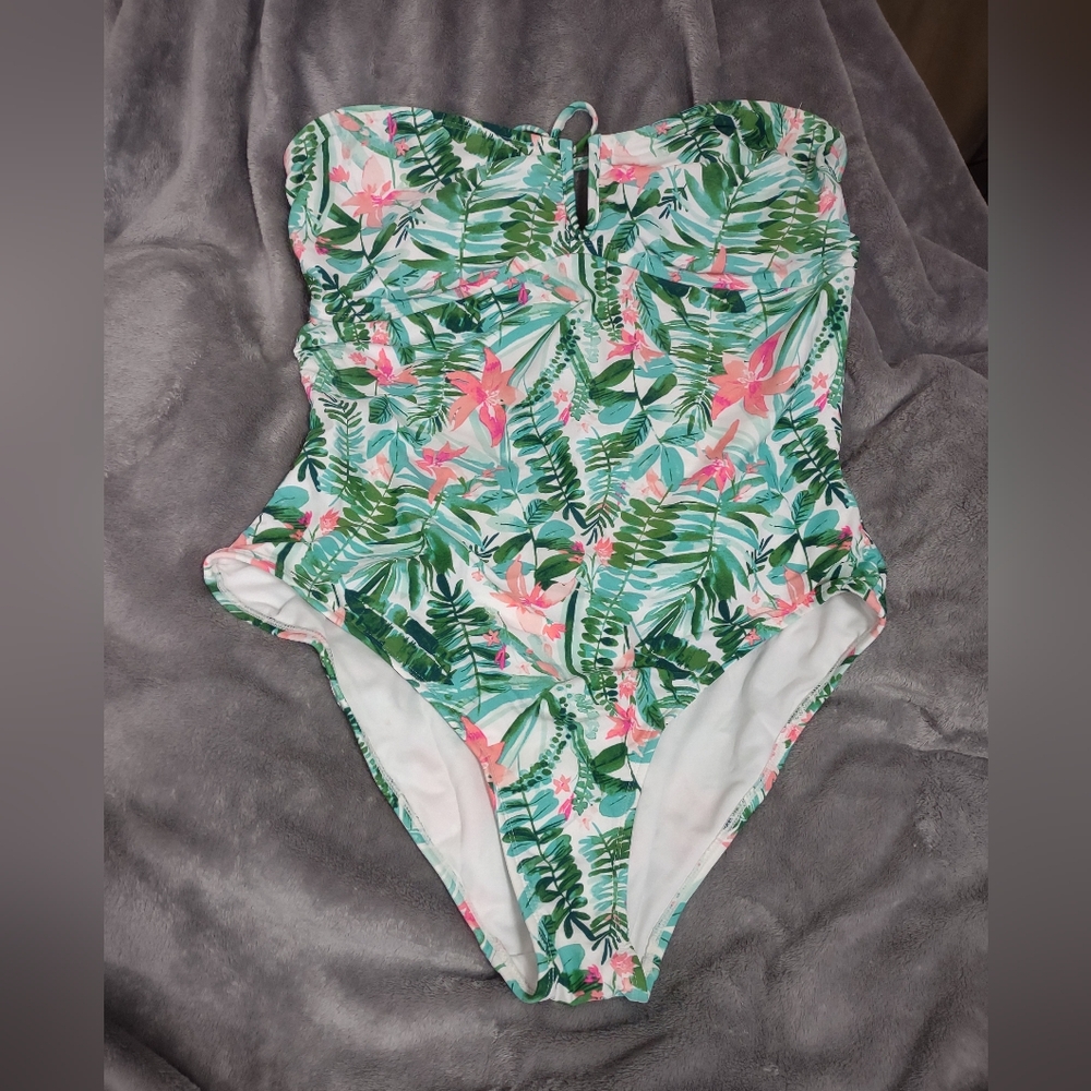 Old Navy Tropical Floral Swimsuit